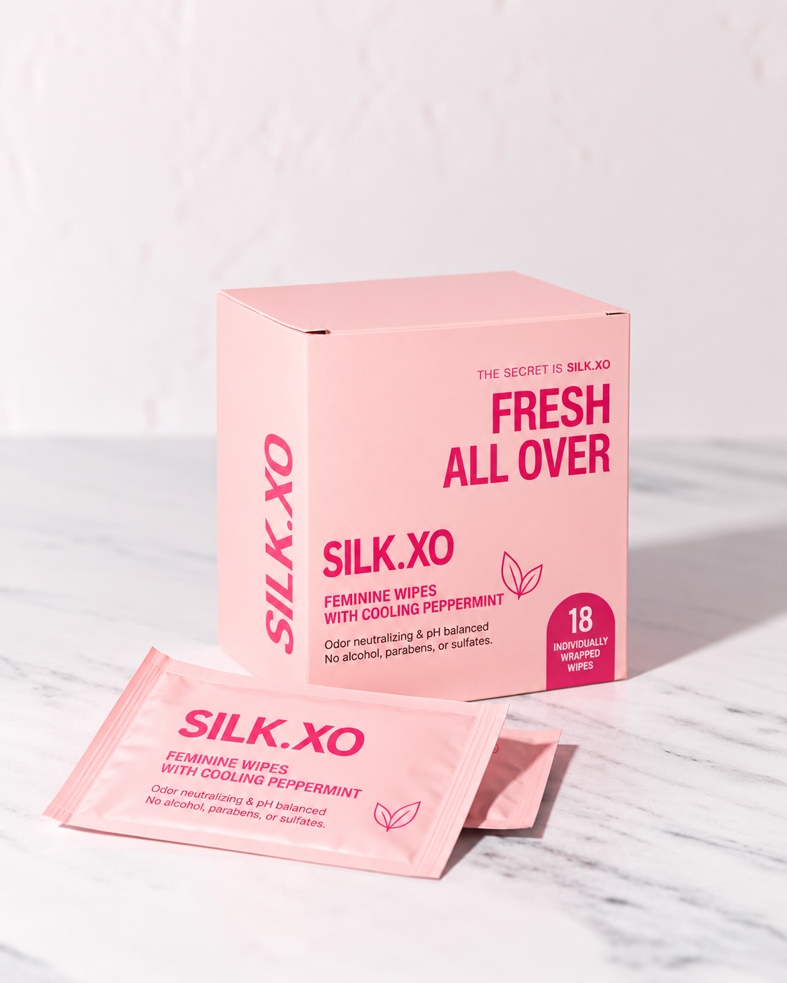 Feminine Wipes (With cooling peppermint)